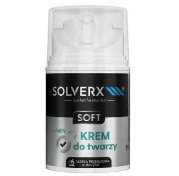 Solverx Soft krem do twarzy dla mężczyzn (50 ml)