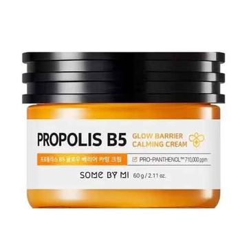 Some By Mi Propolis B5 Glow Barrier Calming Cream kojący krem propolisowy o działaniu rozświetlającym 60g