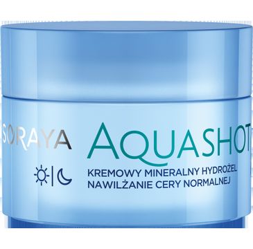 Soraya – Aquashot Kremowy Mineralny hydrożel cera normalna (50 ml)