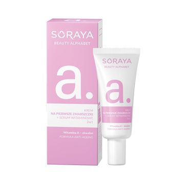 Soraya Beauty Alphabet Wit.A krem na pierwsze zmarszczki + serum witaminowe 2w1 (30 ml)