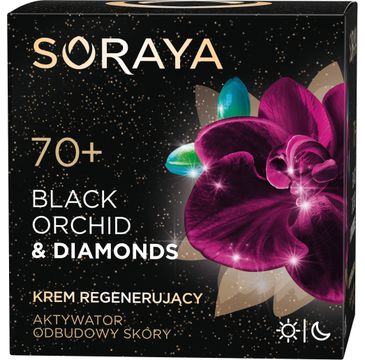 Soraya Black Orchid & Diamonds 70+ Krem regenerujący na dzień i noc 50 ml