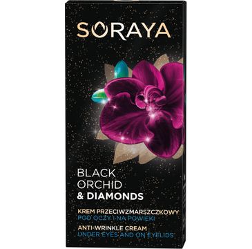 Soraya Black Orchid & Diamonds Krem przeciwzmarszczkowy pod oczy i na powieki 15 ml