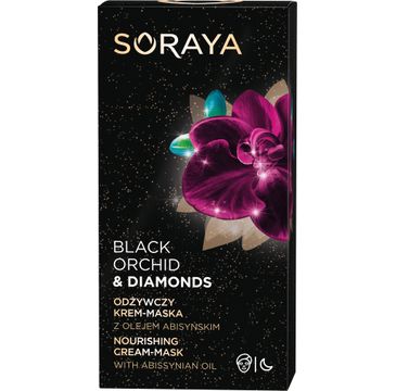 Soraya Black Orchid & Diamonds Odżywczy Krem-maska na noc 50 ml