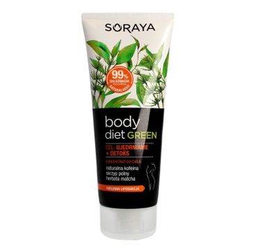 Soraya Body Diet Green koncentrat do ciała Ujędrnianie + Detox 200 ml