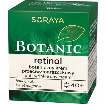 Soraya Botanic Retinol 40+ botaniczny krem przeciwzmarszczkowy na dzień (75 ml)