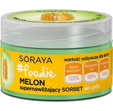 Soraya #Foodie Melon supernawilżający sorbet do ciała 200ml