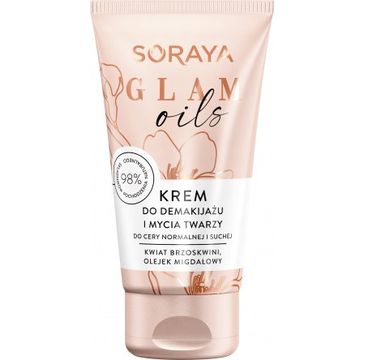 Soraya Glam Oils Krem do demakijażu i mycia twarzy (125 ml)