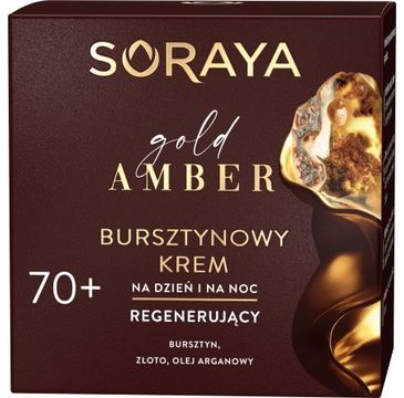 Soraya Gold Amber 70+ Bursztynowy Krem regenerujący na dzień i noc (50 ml)
