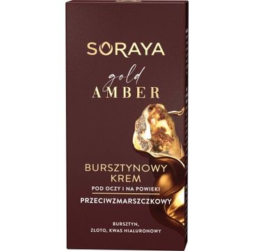 Soraya Gold Amber Bursztynowy Krem pod oczy i na powieki - przeciwzmarszczkowy (15 ml)