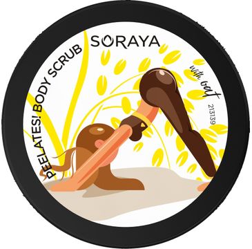 Soraya Healthy Body Diet – scrub do ciała z wyciągiem z owsa i olejem krokoszowym (200 g)
