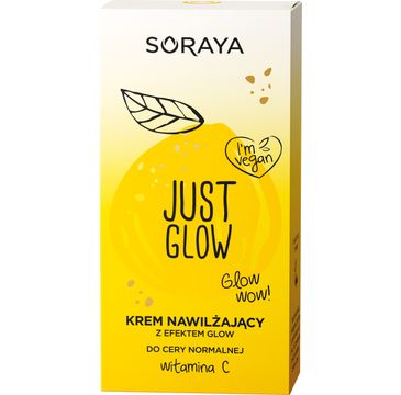 Soraya Just Glow – krem nawilżający do cery normalnej z witaminą C (50 ml)