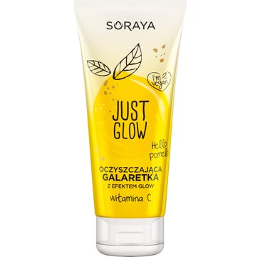 Soraya Just Glow – oczyszczająca galaretka do mycia twarzy z witaminą C (150 ml)