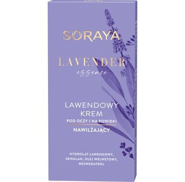 Soraya Lavender Essence Lawendowy Krem nawilÅ¼ajÄ…cy pod oczy i na powieki (15 ml)