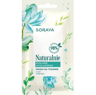 Soraya Naturalnie Maska na tkaninie Roślinne Wygładzenie (17 g)