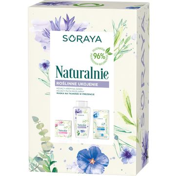 Soraya Naturalnie zestaw prezentowy krem na dzień 50 ml + płyn micelarny 200 ml + maska 17 g