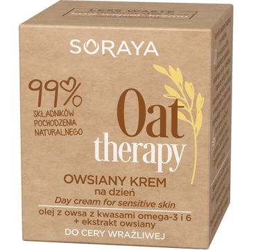 Soraya Oat Therapy Owsiany Krem na dzień do cery wrażliwej (75 ml)