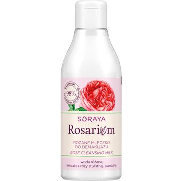 Soraya Rosarium Mleczko do demakijażu Różane (200 ml)