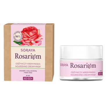 Soraya Rosarium odżywczy krem-maska na noc Różany (50 ml)