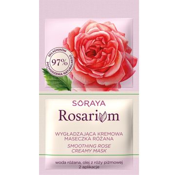 Soraya Rosarium Wygładzająca kremowa maseczka różana (2 x 5 ml)