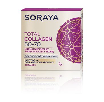 Soraya Total Collagen 50-70 krem koncentrat zagęszczający skórę na noc 50 ml