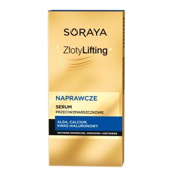 Soraya Złoty Lifting naprawcze serum przeciwzmarszczkowe 30ml