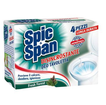 Spic&Span zawieszka do toalety Fresh Forest (4 szt.)