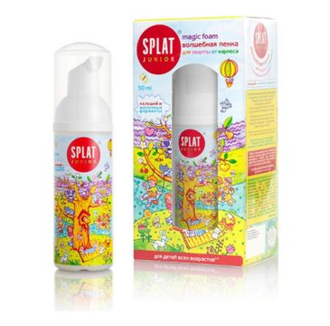 Splat Junior Magic Oral Care Foam pianka do pięlęgnacji jamy ustnej 50ml