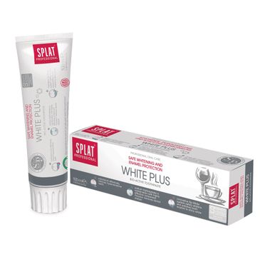 Splat Professional White Plus Toothpaste delikatnie wybielająca i chroniąca szkliwo pasta do zębów 100ml