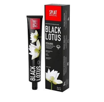 Splat Special Black Lotus Whitening Toothpaste wybielająca pasta do zębów Lotus Mint 75ml