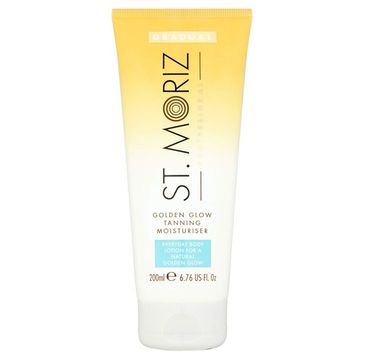 St.Moriz Golden Glow Tanning Moisturiser balsam nawilżający stopniowo budujący opaleniznę 200 ml