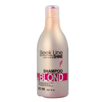 Stapiz Sleek Line Blond Blush szampon do wÅ‚osÃ³w blond 300 ml