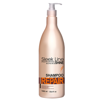 Stapiz Sleek Line Repair Shampoo szampon z jedwabiem do wÅ‚osÃ³w zniszczonych 1000ml