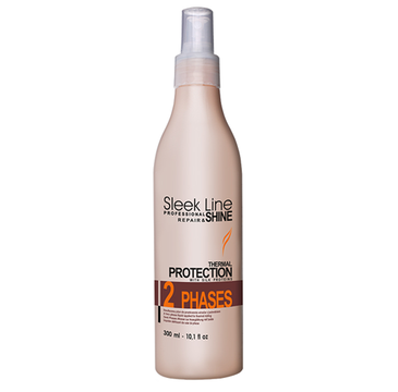 Stapiz Sleek Line Repair Thermal Lotion Protection dwufazowy płyn z jedwabiem do prostowania włosów 300ml