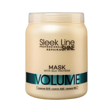 Sleek Line Repair Volume Mask maska do wÅ‚osÃ³w z jedwabiem zwiÄ™kszajÄ…ca objÄ™toÅ›Ä‡ (1000 ml)