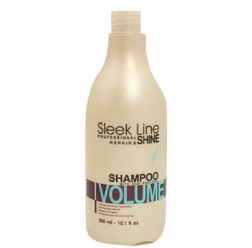 Stapiz Sleek Line Repair Volume Shampoo szampon do włosów z jedwabiem zwiększający objętość 300ml