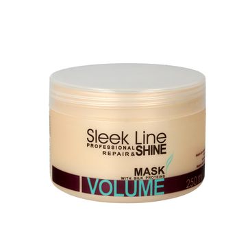 Stapiz Sleek Line Volume maska do włosów 250 ml