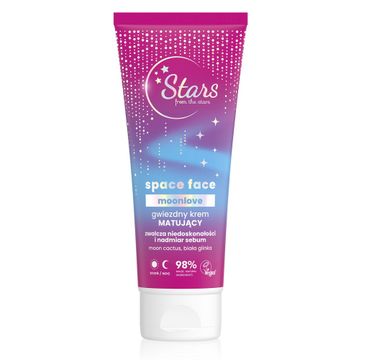 Stars from The Stars Space Face Moonlove gwiezdny krem matujący 50ml