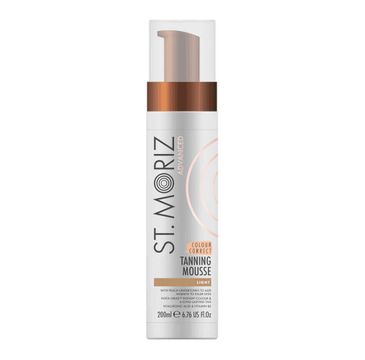 St.Moriz Advanced Pro Colour Correcting Mousse zaawansowany mus do opalania z efektem korekty koloru Light (200 ml)