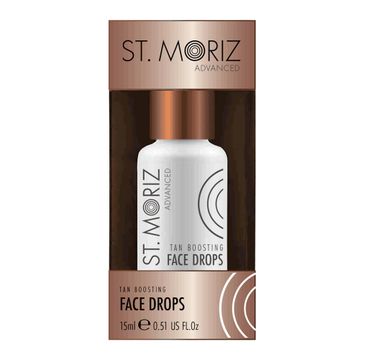 St.Moriz Advanced Pro Gradual Self Tanning Boosting Face Drops serum samoopalające do twarzy 15ml