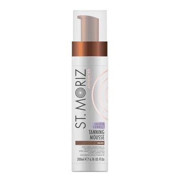 St.Moriz Advanced Pro Colour Correcting Mousse zaawansowany mus do opalania z efektem korekty koloru Dark (200 ml)