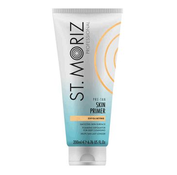 St.Moriz Professional Pre-Tan Skin Primer peeling przygotowujący skórę do opalania (200 ml)