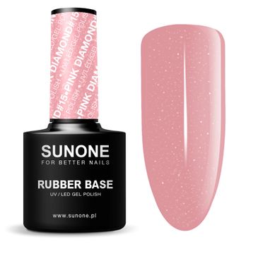 Sunone Rubber Base baza kauczukowa 15 Pink Diamond (12 g)