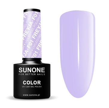 Sunone UV/LED Gel Polish Color lakier hybrydowy F01 Freyja 5ml