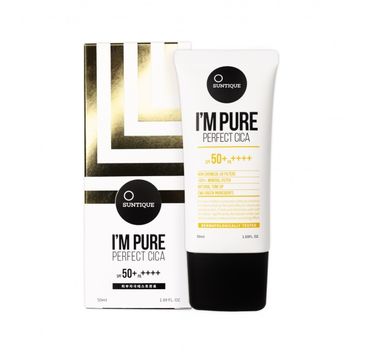 Suntique I'm Pure Perfect Cica SPF50+ krem przeciwsłoneczny do skóry wrażliwej (50 ml)