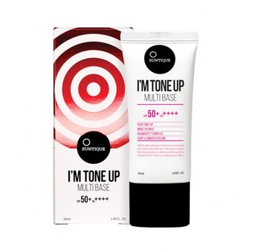 SUNTIQUE I'm Tone Up Multi Base SPF50+/PA++++ tonujący krem przeciwsłoneczny 50ml