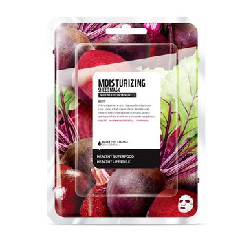 Superfood For Skin Moisturizing Sheet Mask - nawilżająca maseczka do twarzy Burak 25 ml