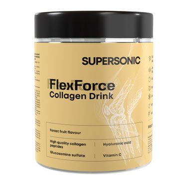 Supersonic FlexForce Collagen Drink napój z kolagenem Owoce Leśne suplement diety 216g