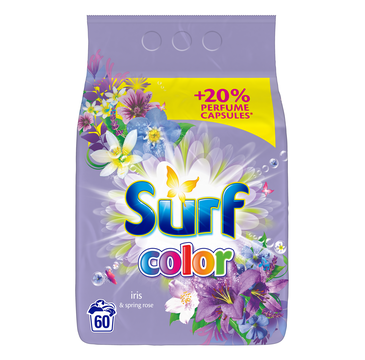 Surf Color Iris & Spring Rose proszek do prania do koloru 3,9kg