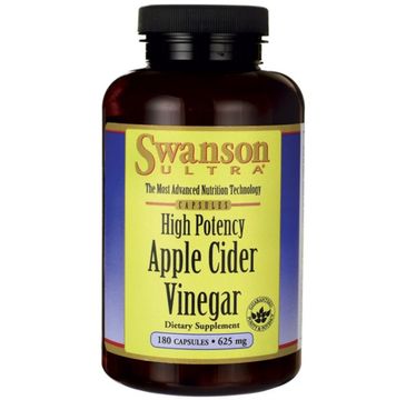 Swanson Apple Cider Vinegar 625mg suplement diety 180 kapsułek