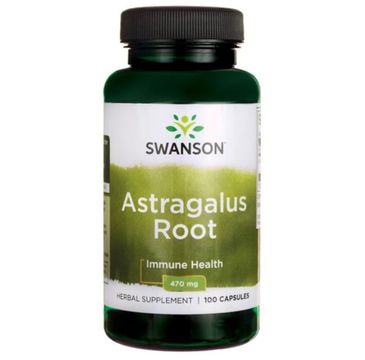 Swanson Astragalus Root 470mg suplement diety 100 kapsułek